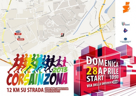 ''Corsa in Zona'': sport nel segno della solidarietà ai lavoratori Bridgestone